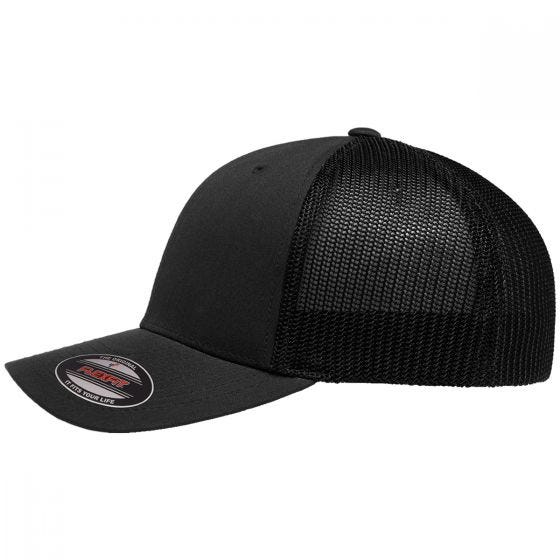 Gorra Flexfit Mesh Trucker Cap - Negro