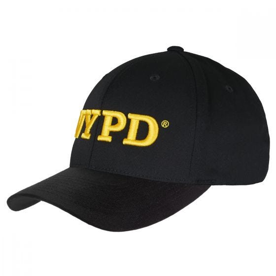 Gorra Flexfit NYPD 3D Logo - Negro