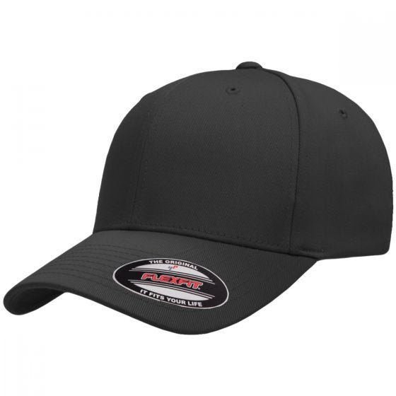 Gorra Flexfit Wooly Combed - Negro / Negro