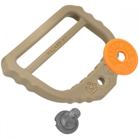 Hazard 4 Photo D-Ring 2" Coyote