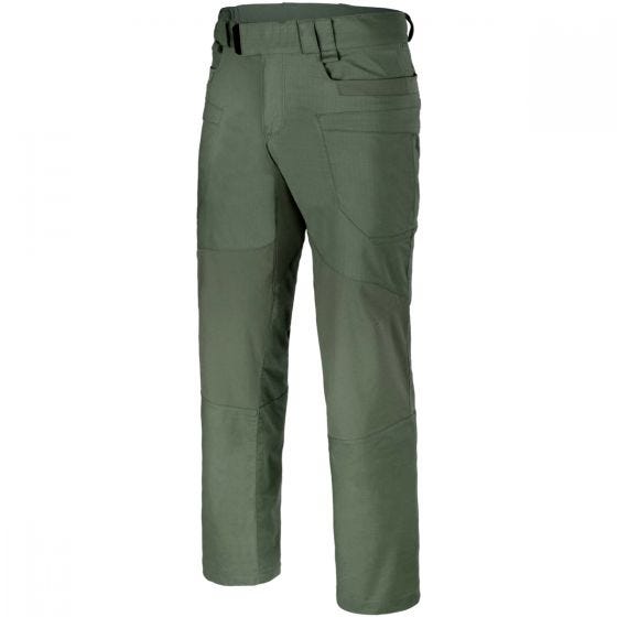 Pantalones Tactical Helikon Hybrid Ripstop de polialgodón - Olive Drab