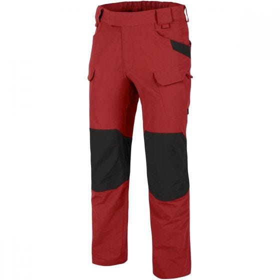 Pantalones Helikon Outdoor Tactical en Crimson Sky/negro