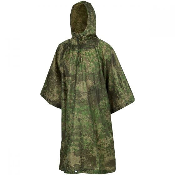 Poncho impermeable Helikon de Ripstop en PenCott WildWood