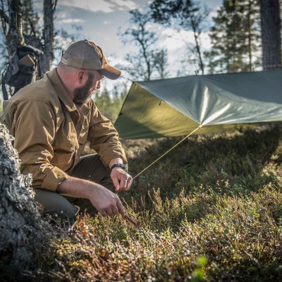 Lona Helikon Supertarp en Azul marino