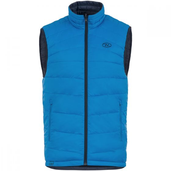 Highlander Reversible Gilet Navy / Lake Blue