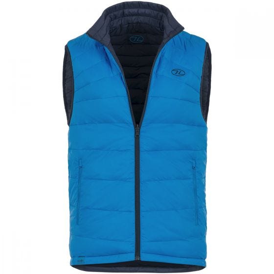 Highlander Reversible Gilet Navy / Lake Blue