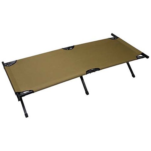 Catre MFH de estilo norteamericano de 190 x 66 cm en Coyote