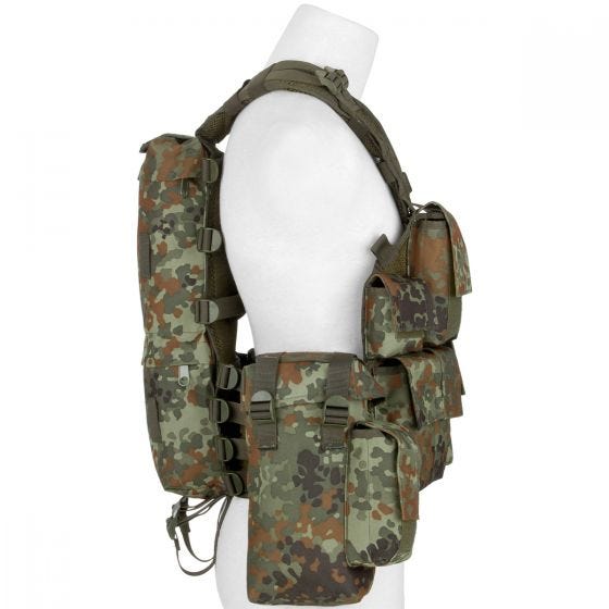 Chaleco de asalto MFH South African en Flecktarn