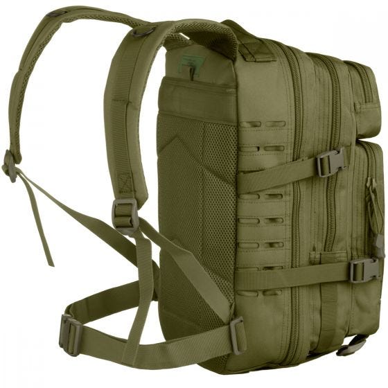 Mochila MFH Assault I Laser en Camo Green