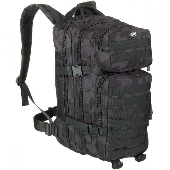 Mochila MFH Assault I en Night Camo