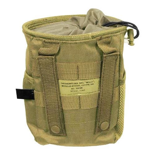 Bolsa MFH Dump con sistema MOLLE en Coyote