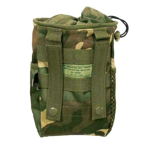 Bolsa MFH Dump con sistema MOLLE en Woodland