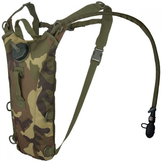 Mochila MFH Hydrantion Extreme de TPU en Woodland