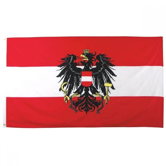 Bandera de Austria MFH de 90 x 150 cm