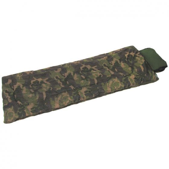 Saco de dormir MFH Israeli Pilot en Woodland Camo