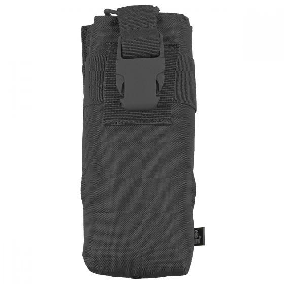 Funda para radio MFH PRC 148 MBITR con sistema MOLLE en negro