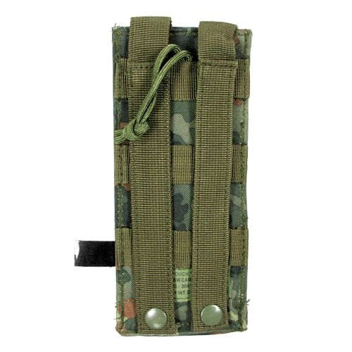 Funda para radio MFH PRC 148 MBITR con sistema MOLLE en Flecktarn