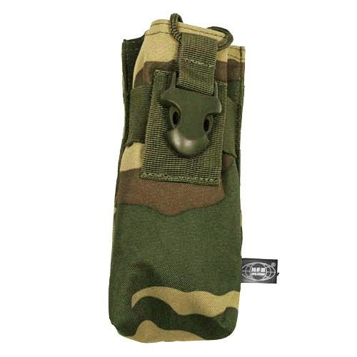 Funda para radio MFH PRC 148 MBITR con sistema MOLLE en Woodland