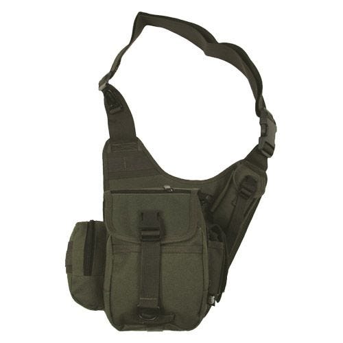 Bolso bandolera MFH Combat en verde oliva