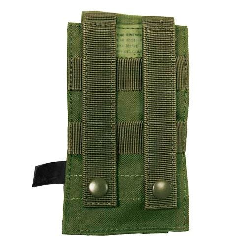 Portacargador individual MFH M4/M16 con sistema MOLLE en verde oliva