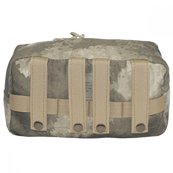 Bolsa multiusos MFH de tamaño grande con sistema MOLLE en HDT Camo AU