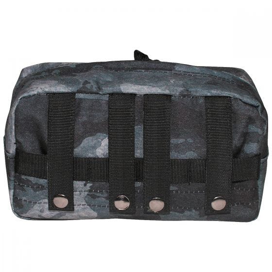 Bolsa multiusos MFH de tamaño grande con sistema MOLLE en HDT Camo LE