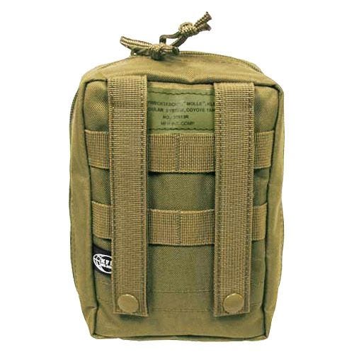 Bolsa para kit de primeros auxilios MFH con sistema MOLLE en Coyote