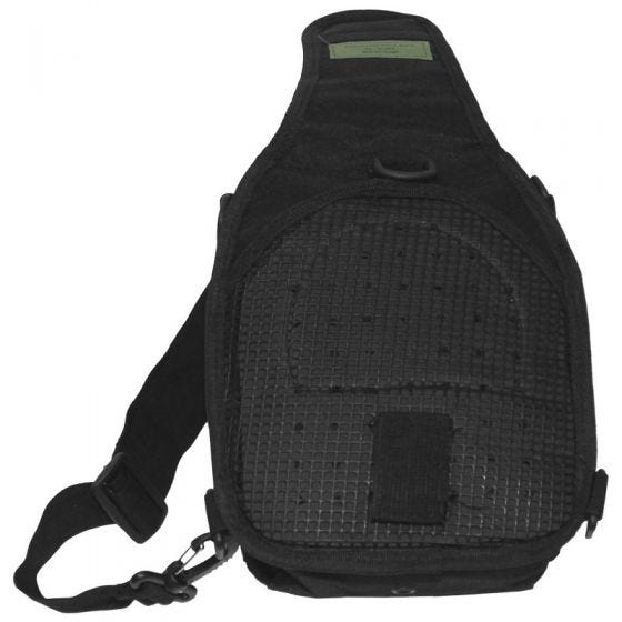 Bolso bandolera MFH con sistema MOLLE en negro