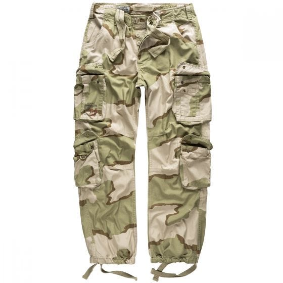 Pantalones Surplus Airborne Vintage en 3-Colour Desert