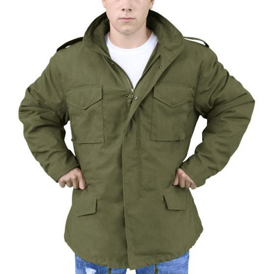 Chaqueta Surplus M65 en verde oliva