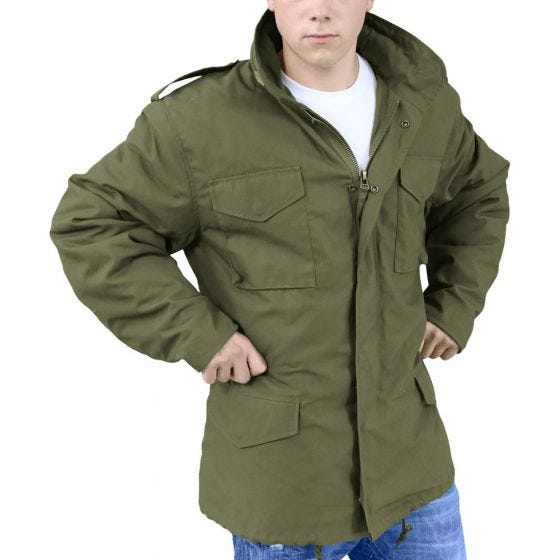 Chaqueta Surplus M65 en verde oliva