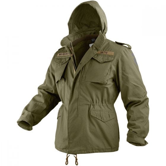 Chaqueta Surplus M65 Regiment en verde oliva