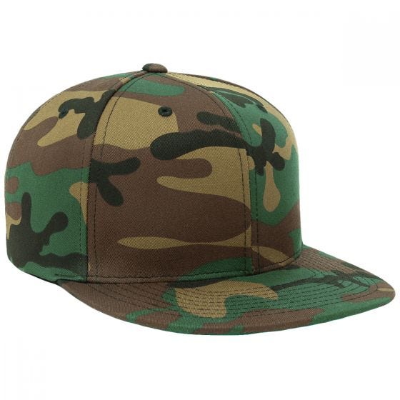 Gorra con cierre regulado trasero YP Camo Classic - Woodland