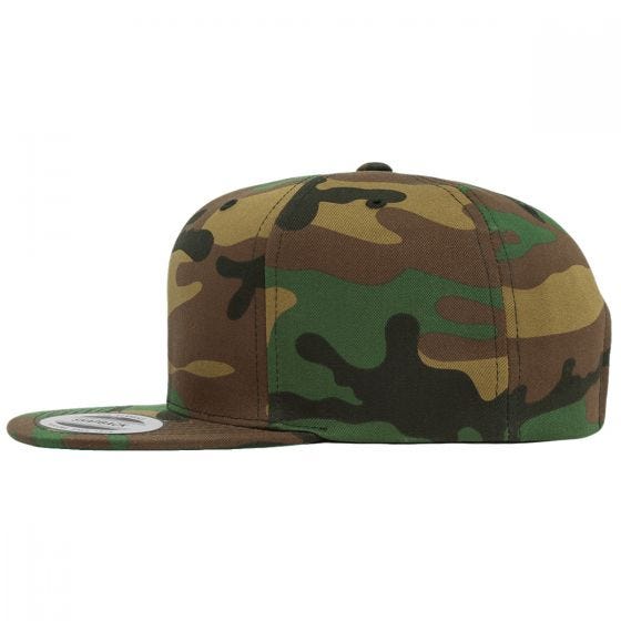 Gorra con cierre regulado trasero YP Camo Classic - Woodland