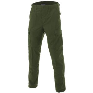 Pantalones MFH BDU Combat de Ripstop en verde oliva