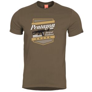 Camiseta Pentagon Ageron A.C.R. en Terra Brown
