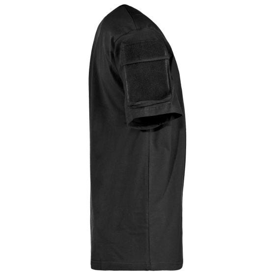 Camisa de manga corta MFH US Con bolsillos en las mangas - Negro