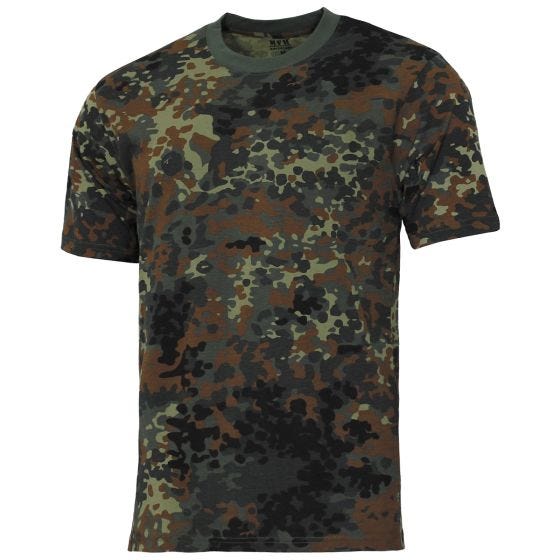 Camiseta MFH US Streetstyle - Flecktarn