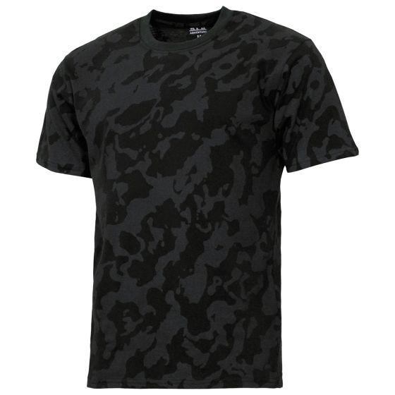 Camiseta MFH US Streetstyle - Night Camo