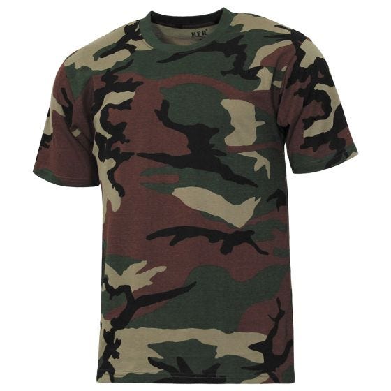 Camiseta MFH US Streetstyle - Woodland