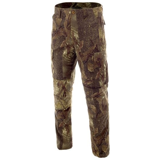 Pantalones MFH BDU Combat de Ripstop en Hunter Marrón