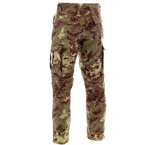 Pantalones MFH BDU Combat de Ripstop en Vegetato Woodland