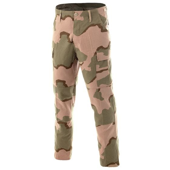 Pantalones MFH BDU Combat de Ripstop en Desert 3 Colores