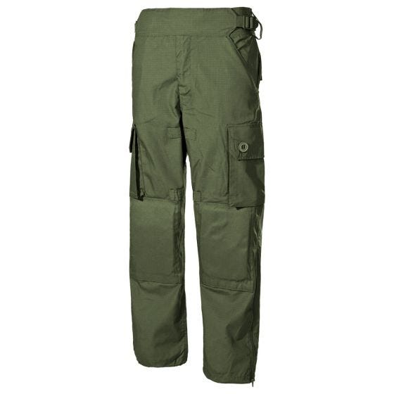 Pantalones MFH Comando Smock Ripstop - Verde aceituna