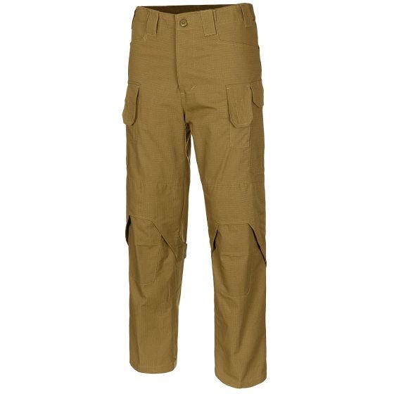 Pantalones MFH Mission Combat de Ripstop en Coyote