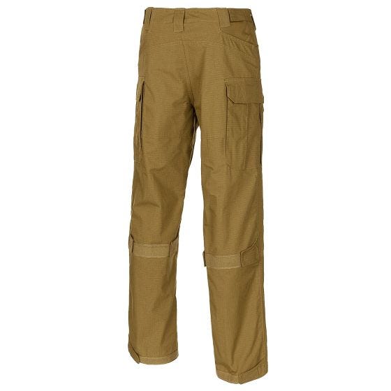 Pantalones MFH Mission Combat de Ripstop en Coyote