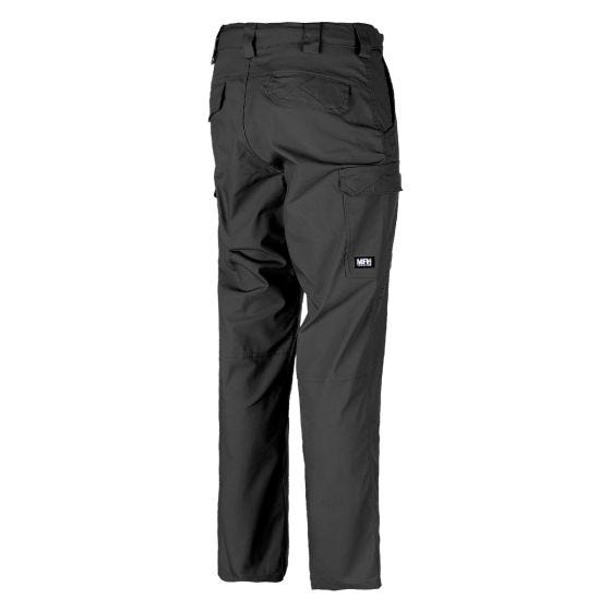 Pantalones MFH Attack Tactical Recubierto de teflón Ripstop - Negro