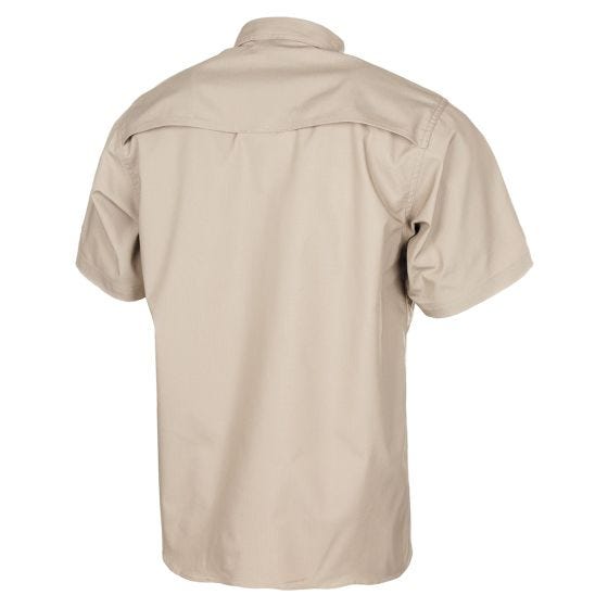 Camisa de manga corta MFH Attack Recubierta de teflón Ripstop - Caqui