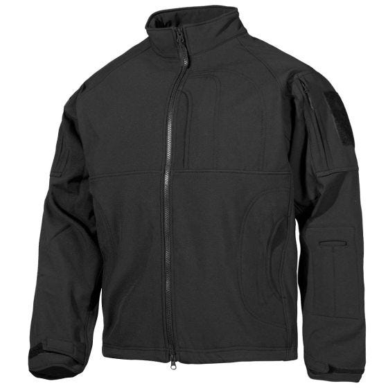 Chaqueta SoftShell MFH Liberty - Negro
