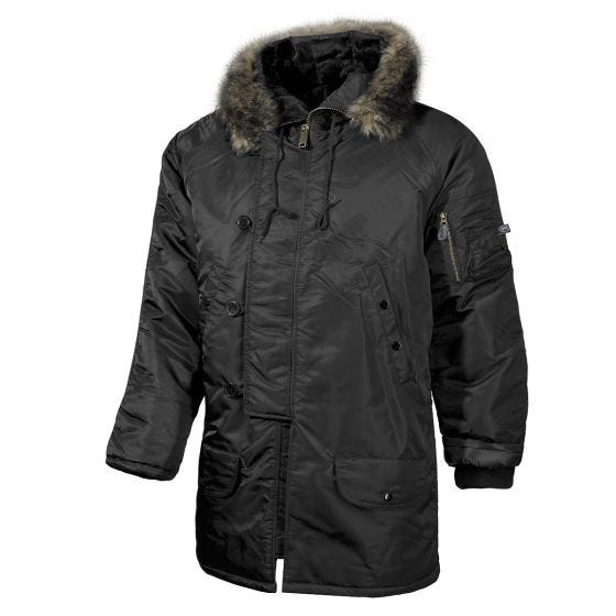Chaqueta MFH US N3B Polar - Negro